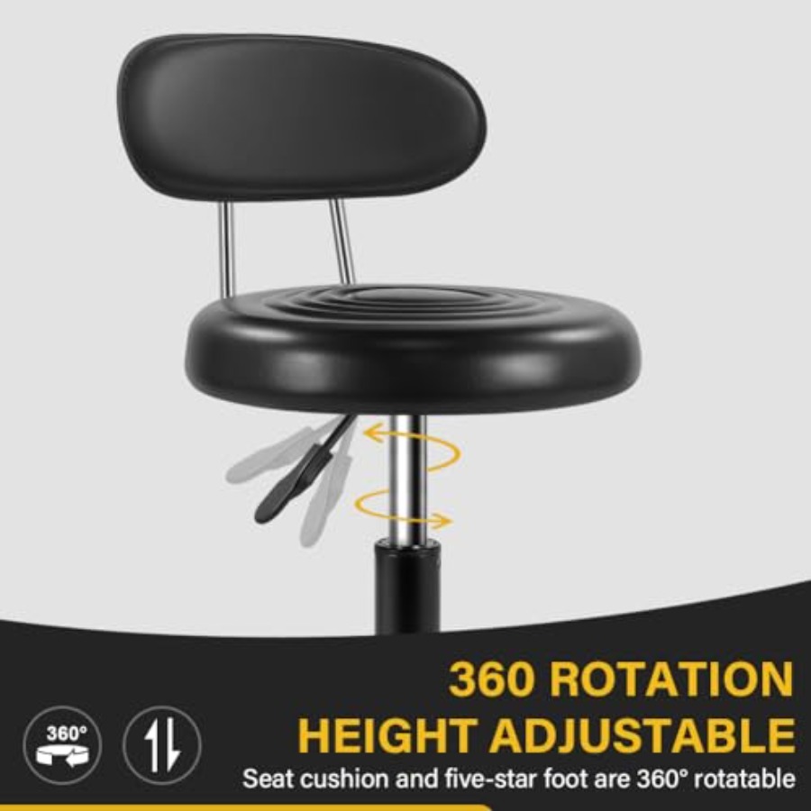 Rolling Stool with Wheels Swiv - Spa & Wellness Zámeček Petrovice avaliação e preço