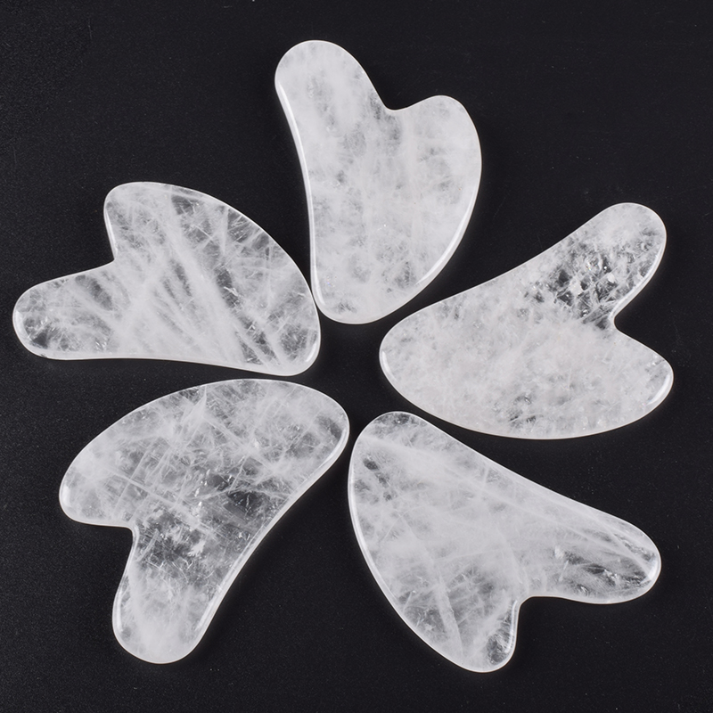 Rock Quartz Gua Sha Tool Healt - Spa Y Wellness avaliação e preço
