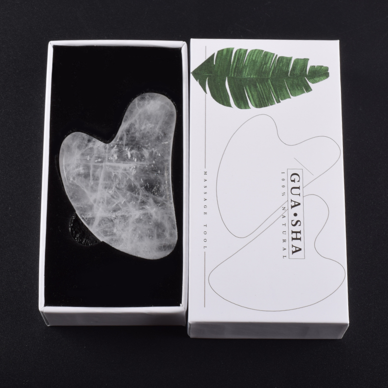 Rock Quartz Gua Sha Tool Healt - Spa Y Wellness avaliação e preço
