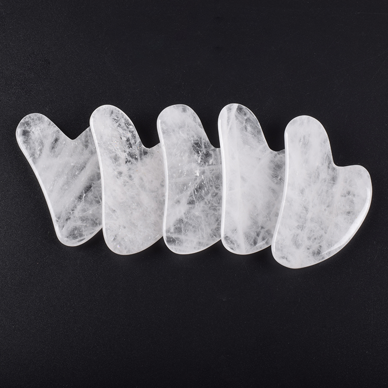 Rock Quartz Gua Sha Tool Healt - Spa Y Wellness avaliação e preço
