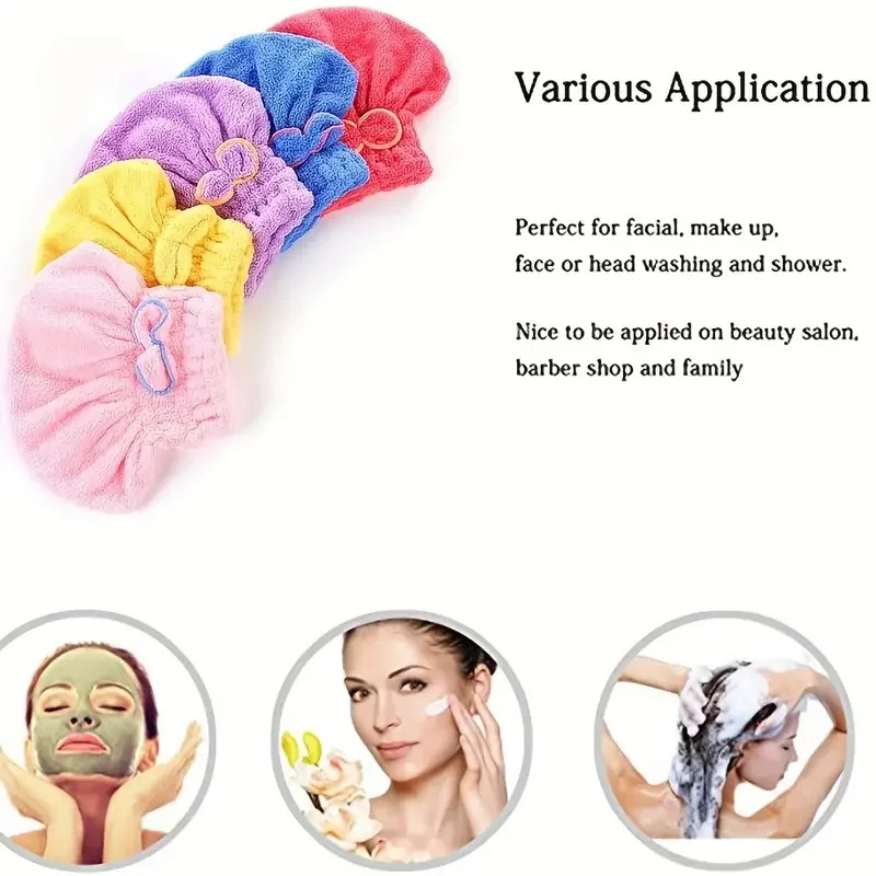 Quick Drying Hair Cap Women Bo - Spa Y Wellness avaliação e preço