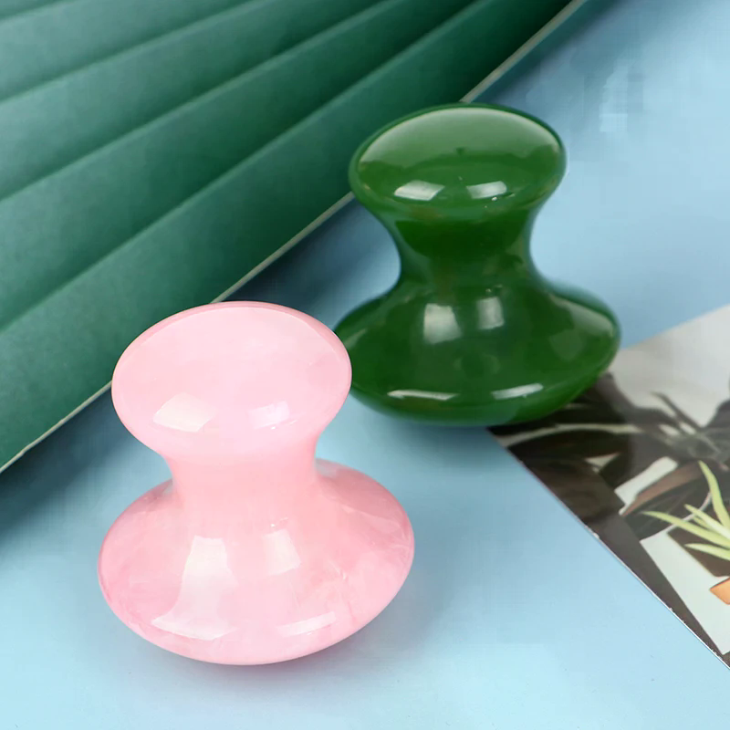 SPA Therapy Jade Board Face Ma - Gua Sha Tool Rose Quartz avaliação e preço