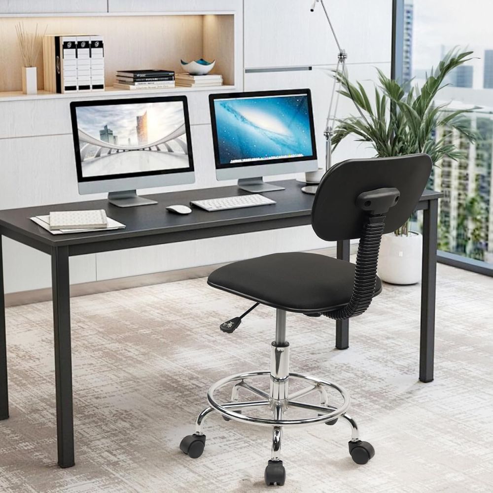 Adjustable Height Swivel Stool - Spa & Wellness Zámeček Petrovice avaliação e preço