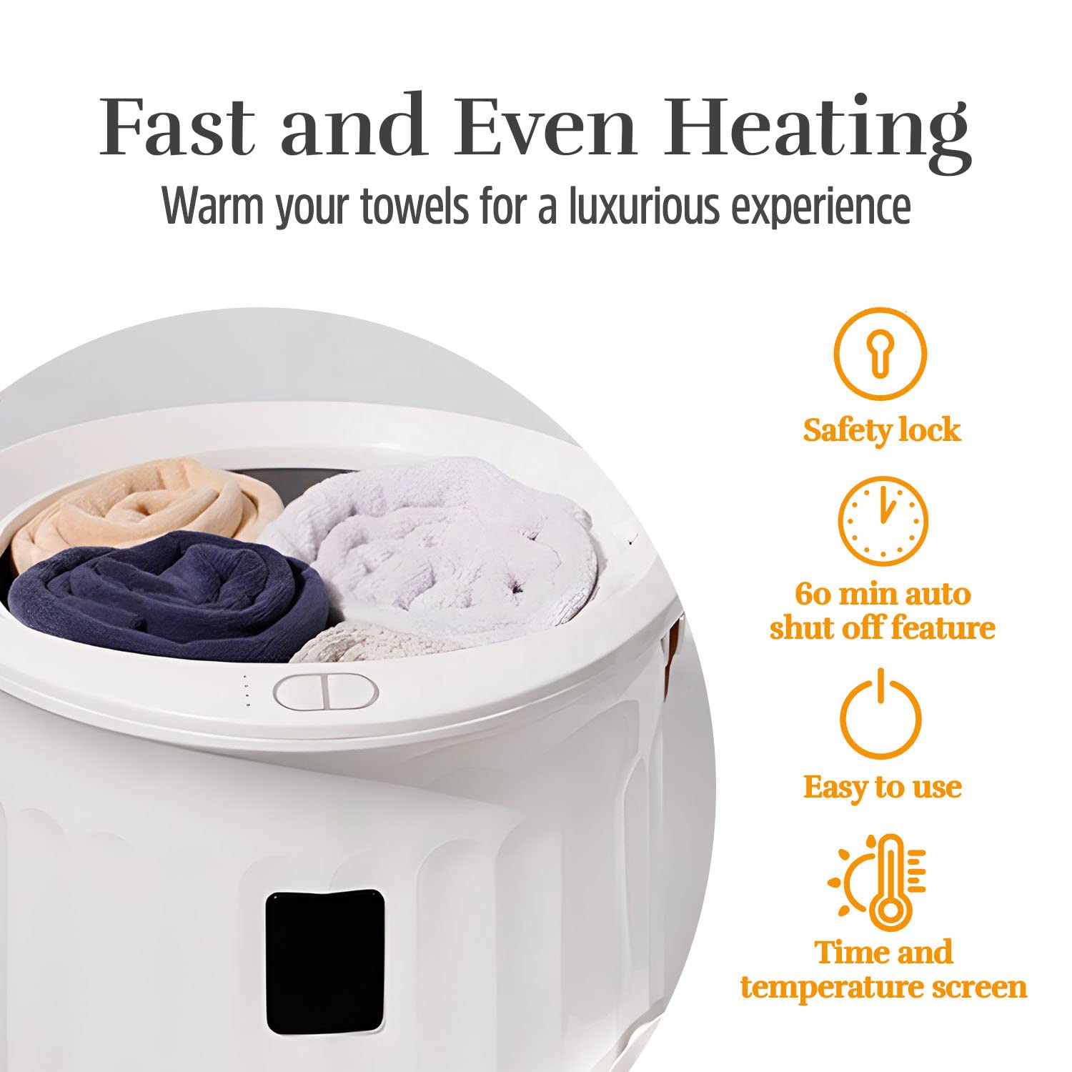 20L Towel Warmer Bucket with T - Spa & Wellness Zámeček Petrovice avaliação e preço
