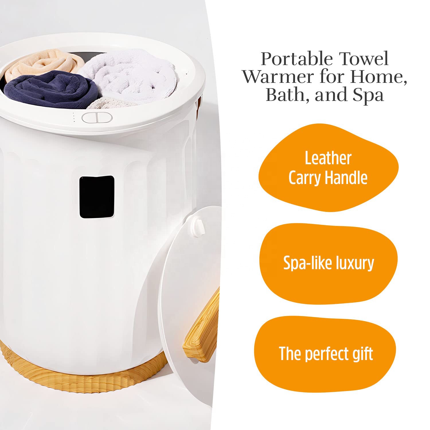 20L Towel Warmer Bucket with T - Spa & Wellness Zámeček Petrovice avaliação e preço
