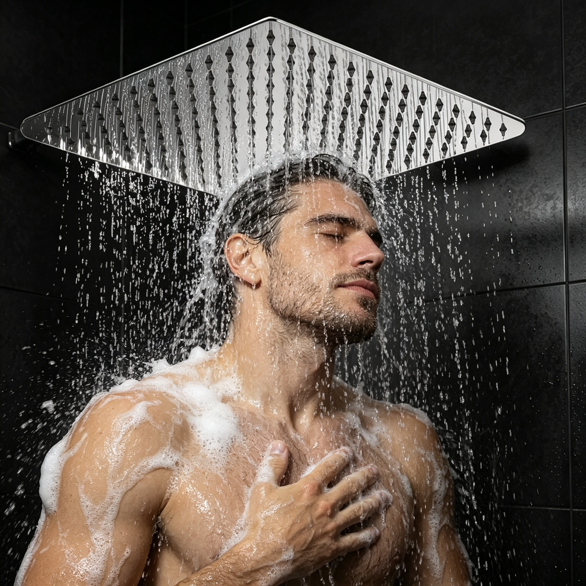 1 pc high-pressure shower head - Spa & Wellness Zámeček Petrovice avaliação e preço