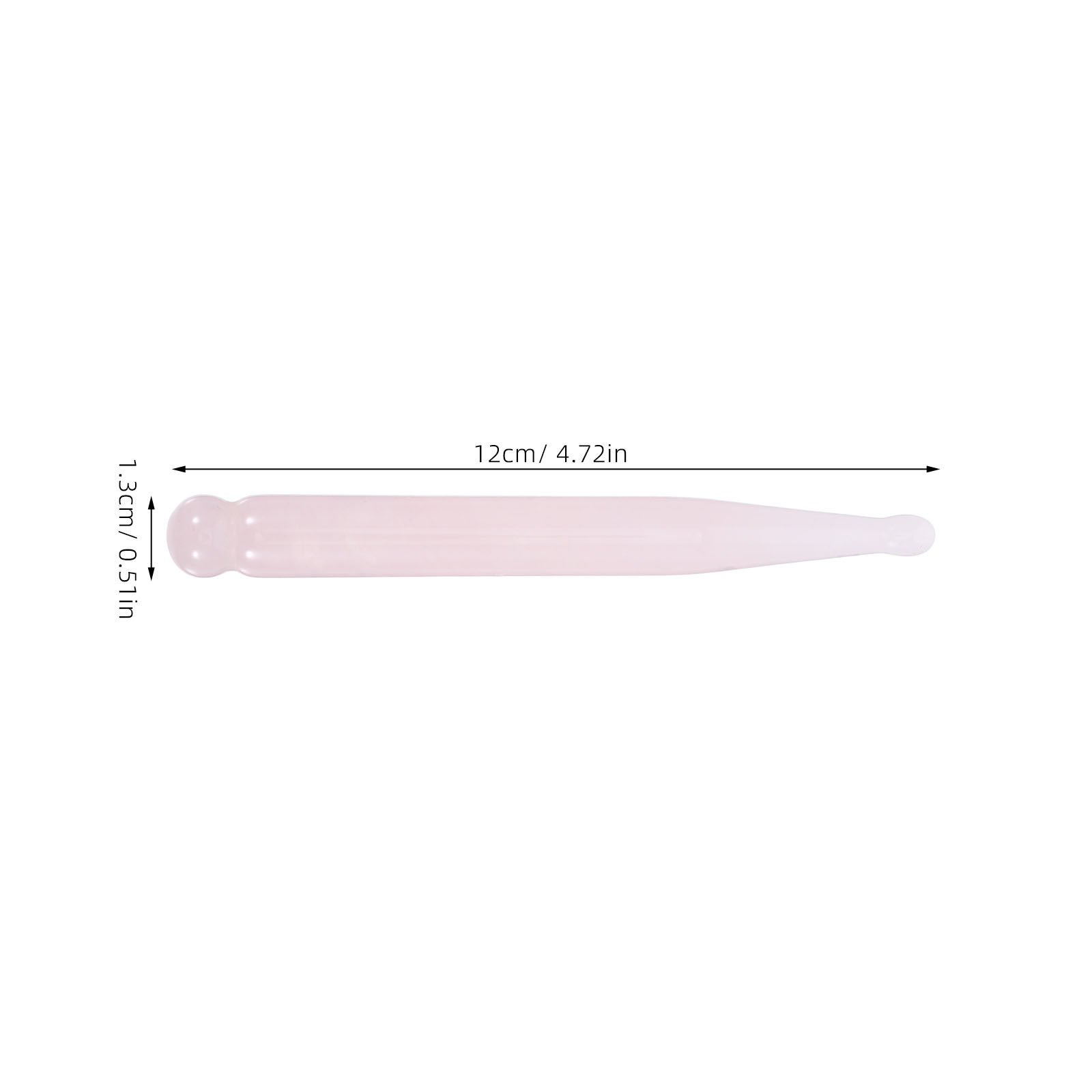 Rose Quartz Massage Stick Full - Gua Sha Tool Rose Quartz avaliação e preço