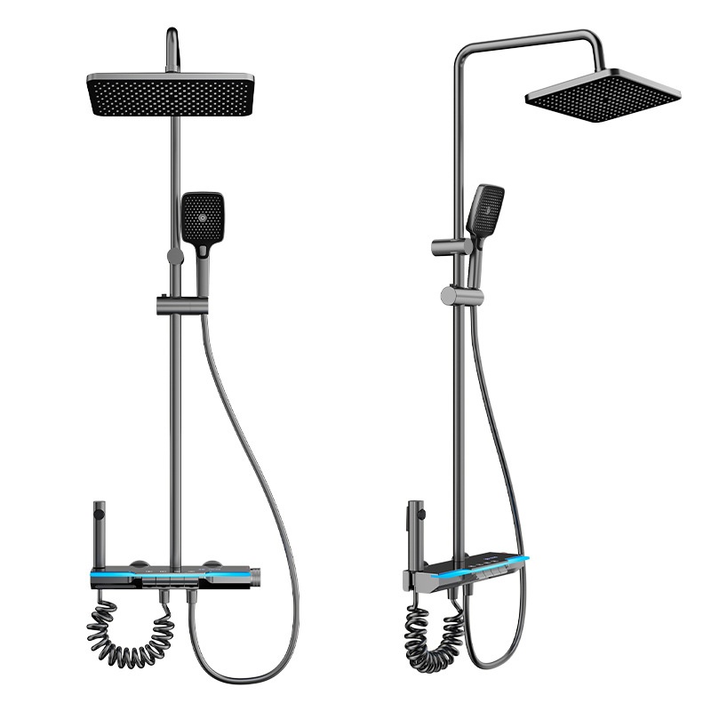 Grey Gun Shower Set Luxury Hot - Spa & Wellness Zámeček Petrovice avaliação e preço