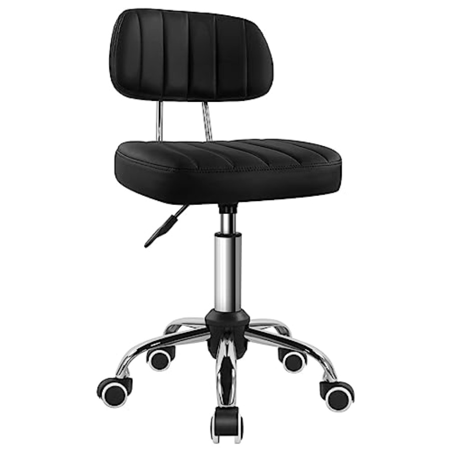 Square Swivel Stool with Wheel - Spa & Wellness Zámeček Petrovice avaliação e preço