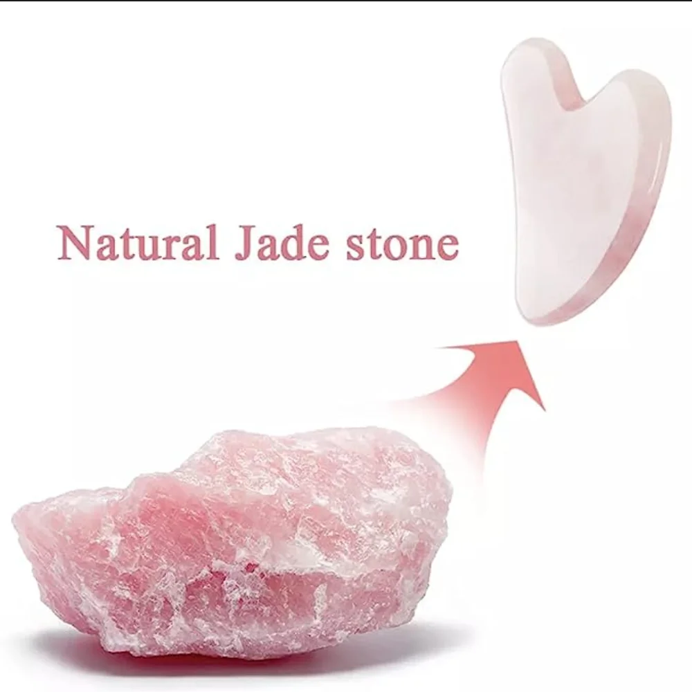 Rose Quartz Gua Sha For Face M - Gua Sha Tool Rose Quartz avaliação e preço