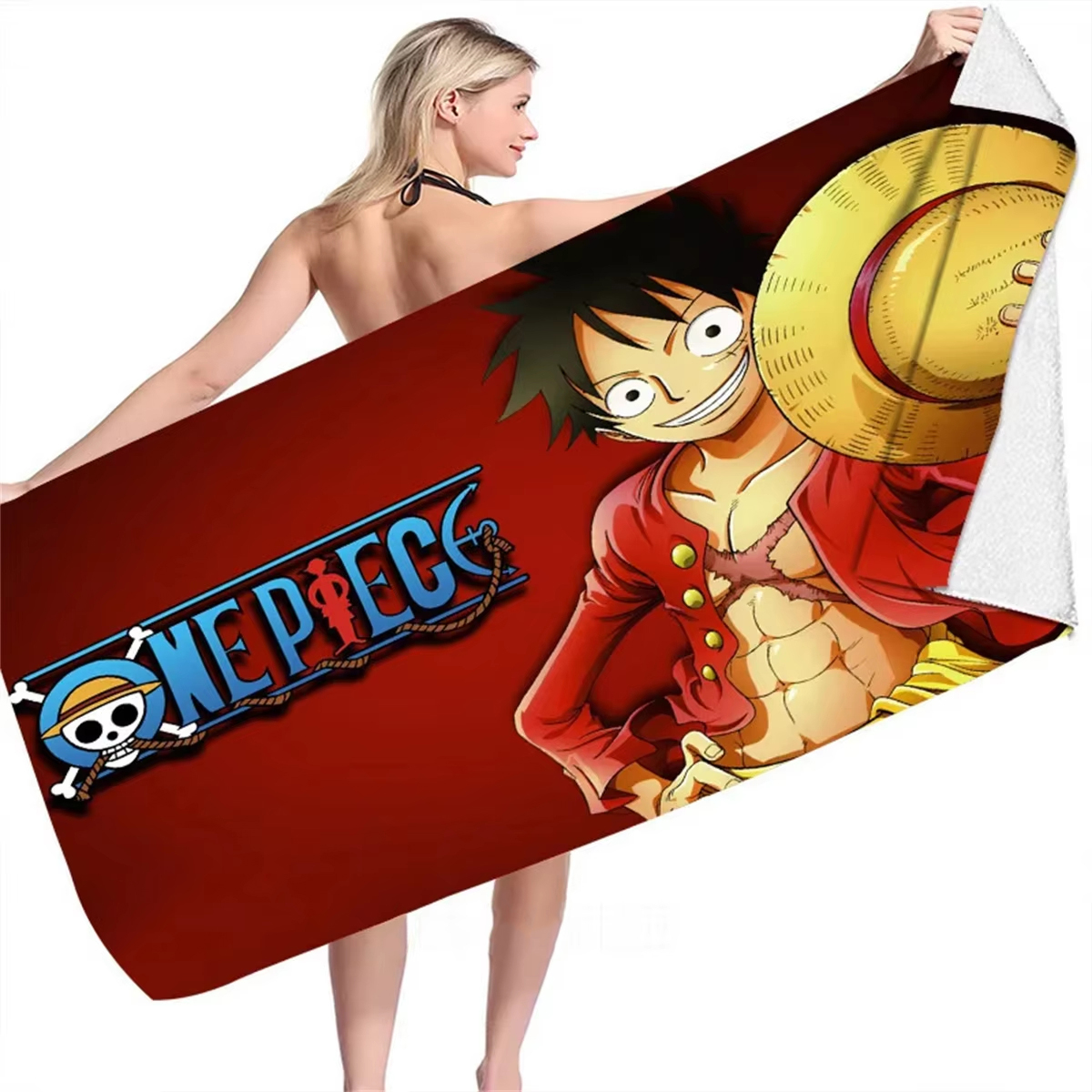 One Piece Monkey D. Luffy Beac - Spa Y Wellness avaliação e preço
