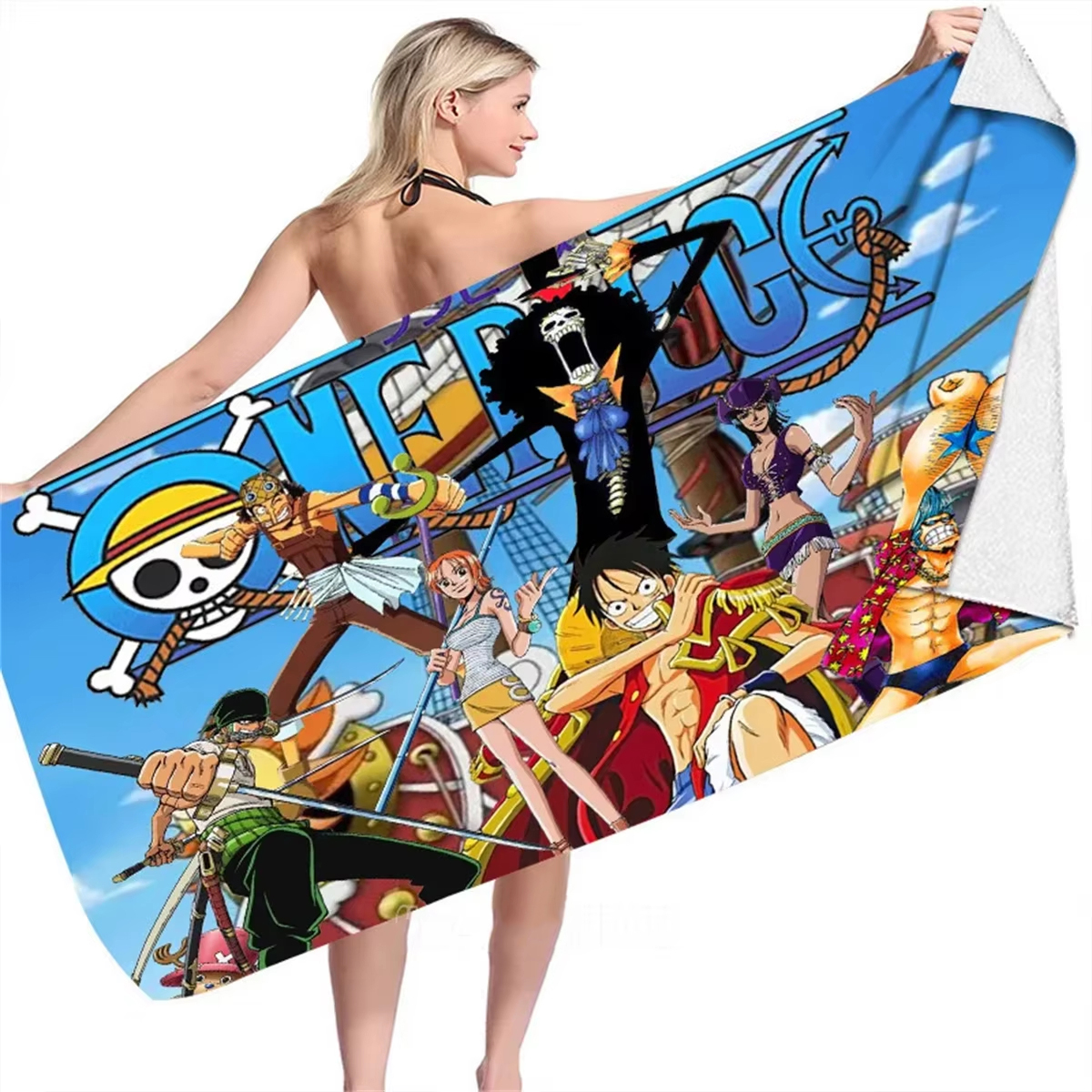 One Piece Monkey D. Luffy Beac - Spa Y Wellness avaliação e preço
