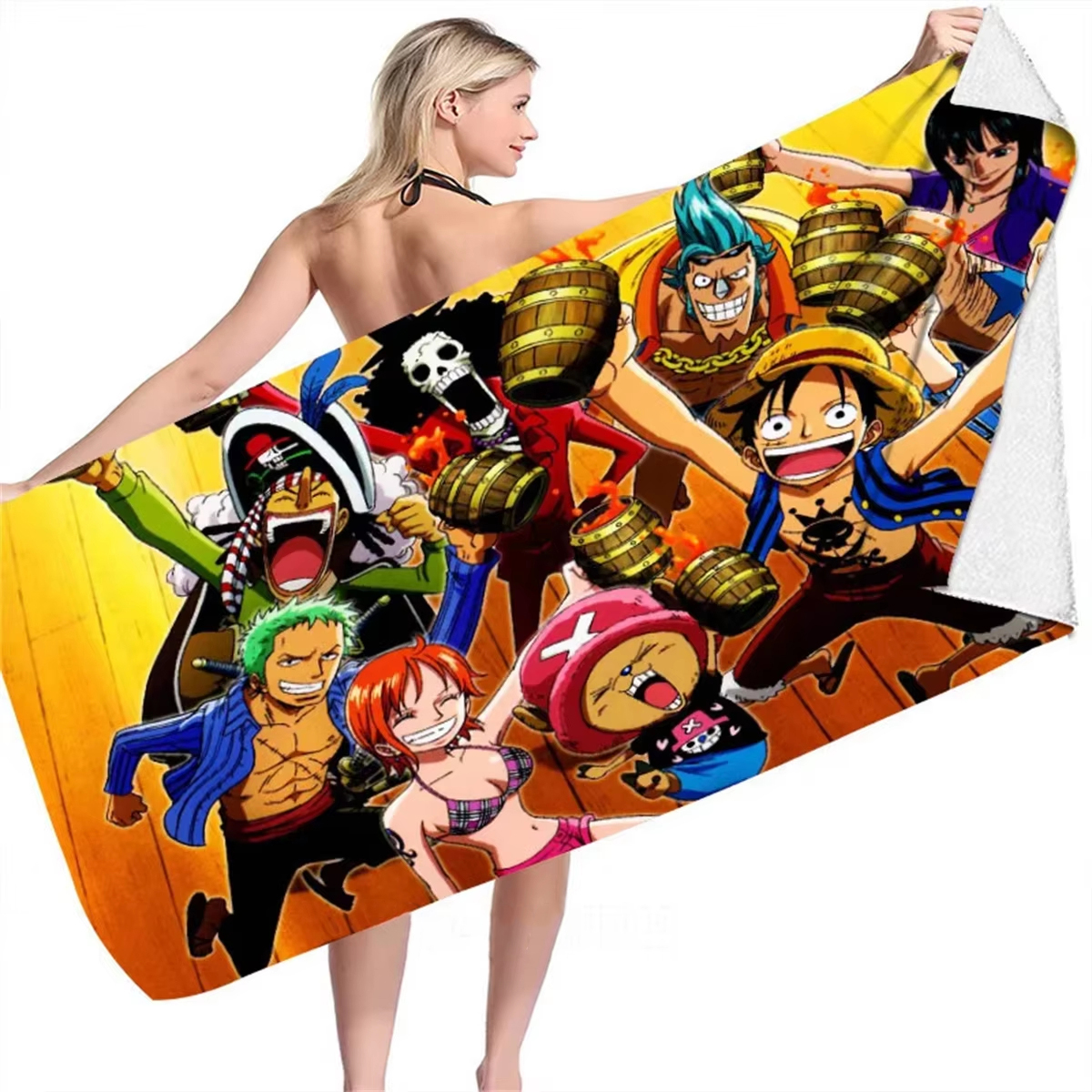 One Piece Monkey D. Luffy Beac - Spa Y Wellness avaliação e preço