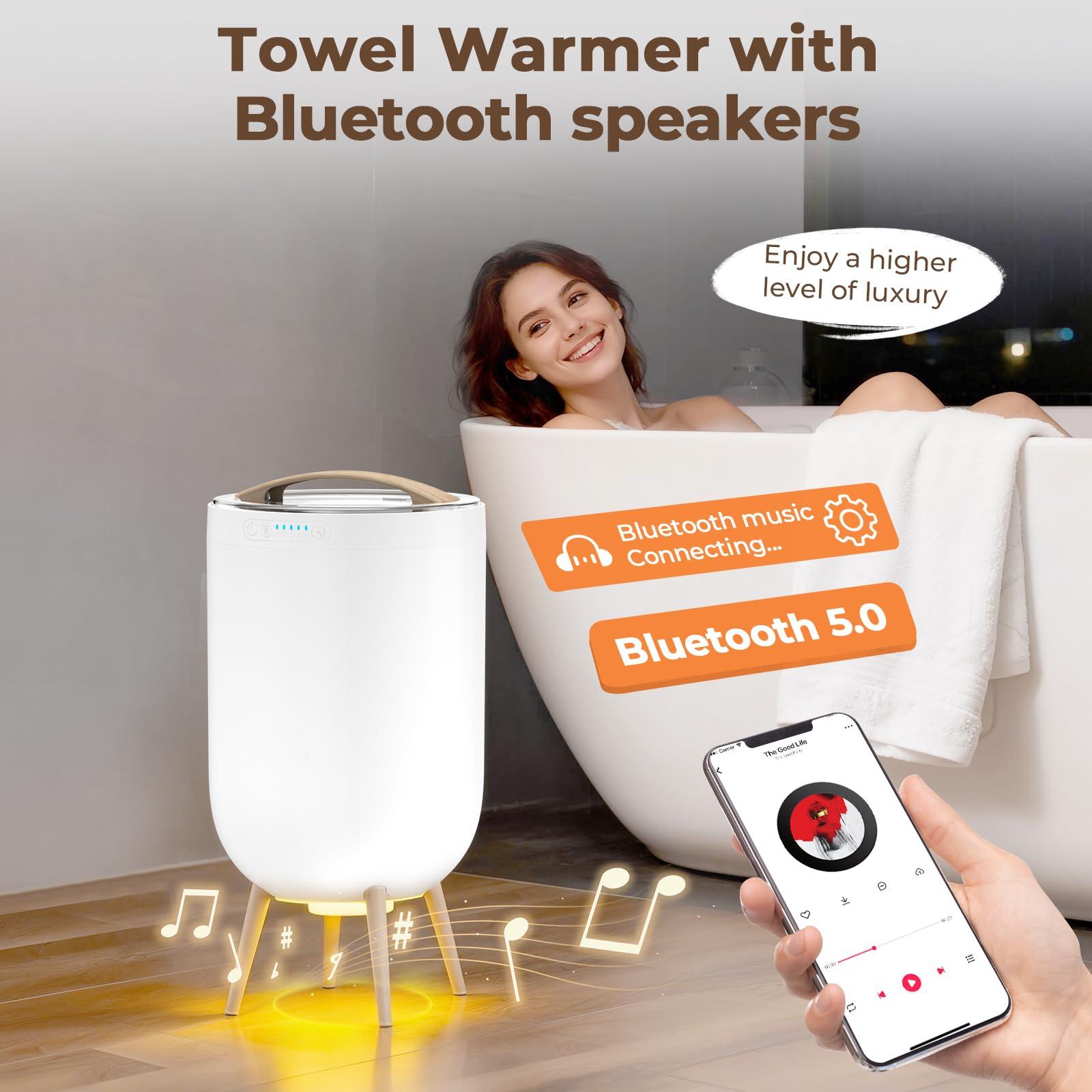 Luxury Spa Towel Warmer Bucket - Spa & Wellness Zámeček Petrovice avaliação e preço