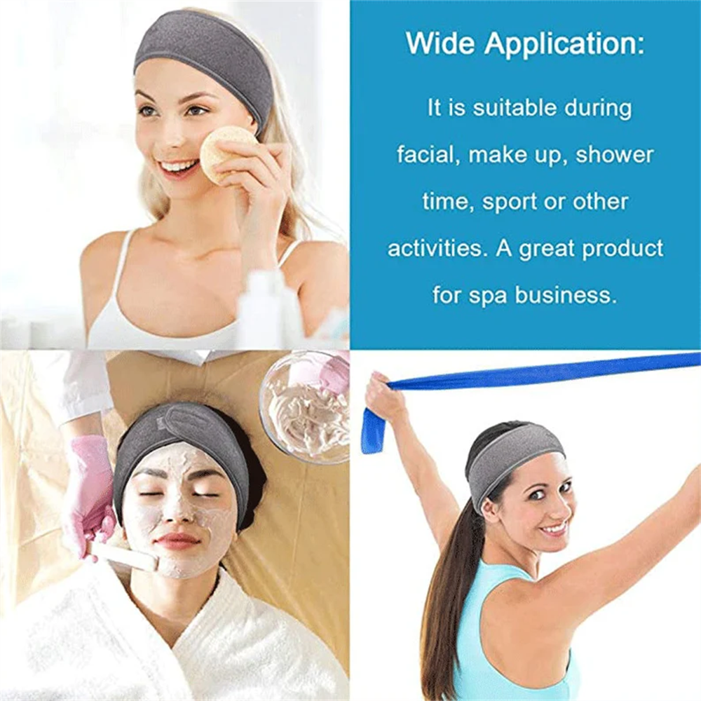 Spa Facial Headband Make Up Sh - Spa Y Wellness avaliação e preço