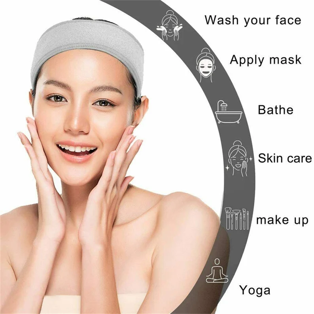 Spa Facial Headband Make Up Sh - Spa Y Wellness avaliação e preço