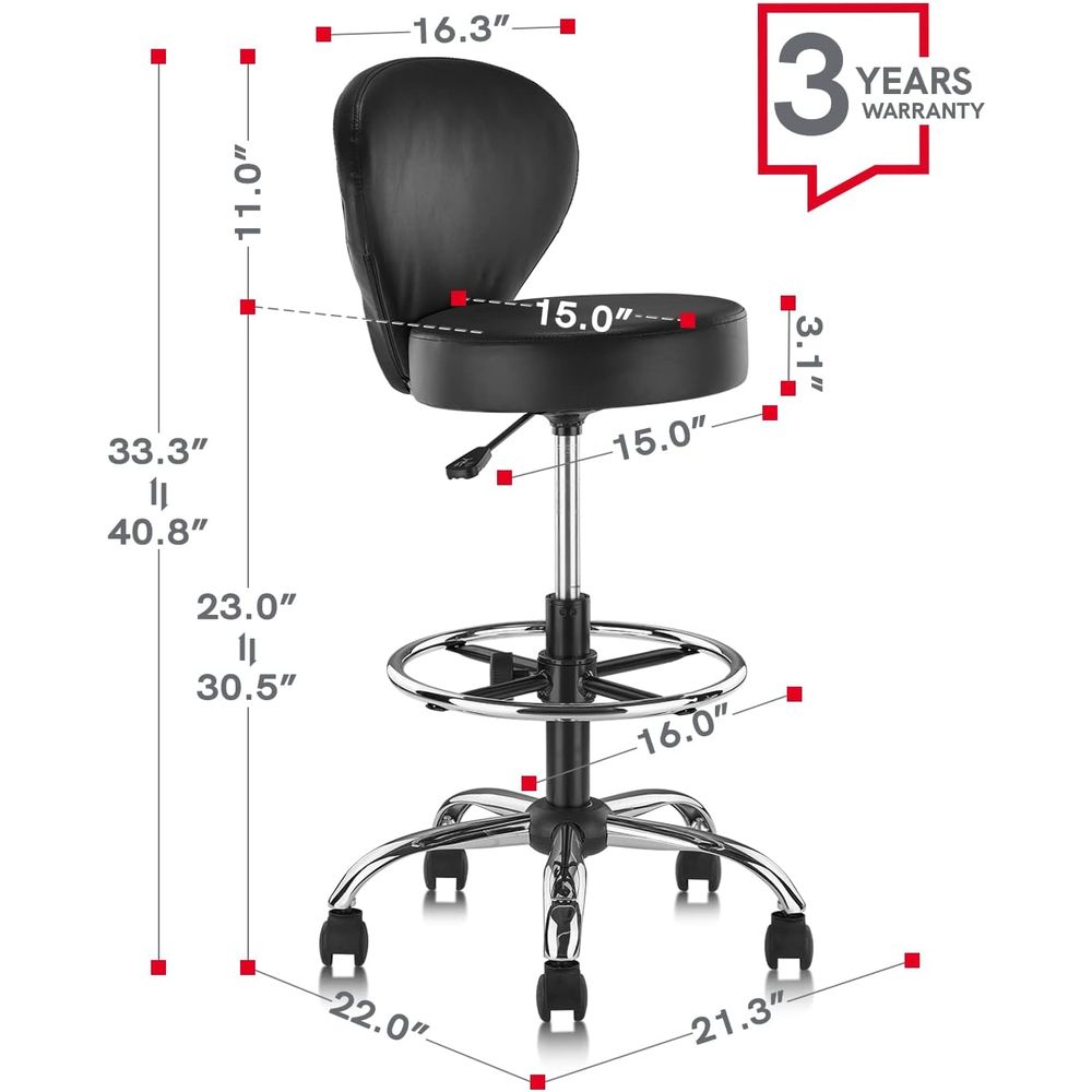 Set of 4 PVC Leather Swivel St - Spa & Wellness Zámeček Petrovice avaliação e preço