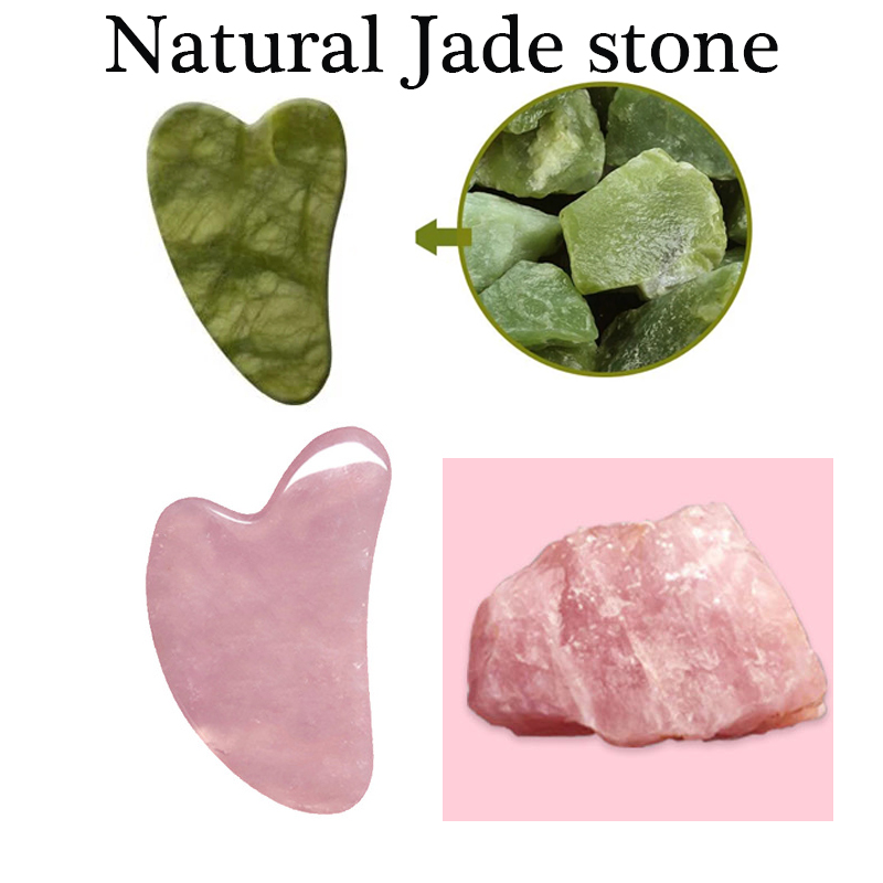 Guasha Stone Massage Face Lift - Gua Sha Tool Rose Quartz avaliação e preço