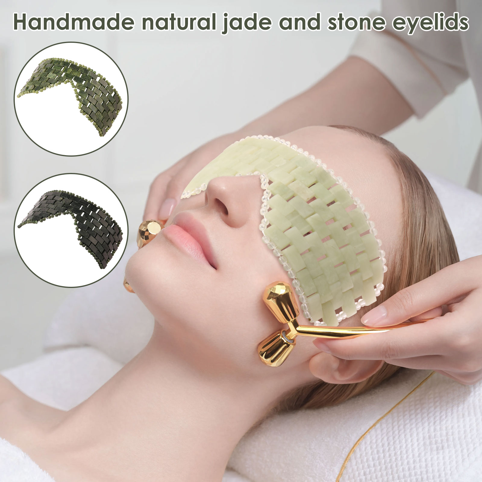 Jade Eye Mask Portable Jade St - Spa Y Wellness avaliação e preço