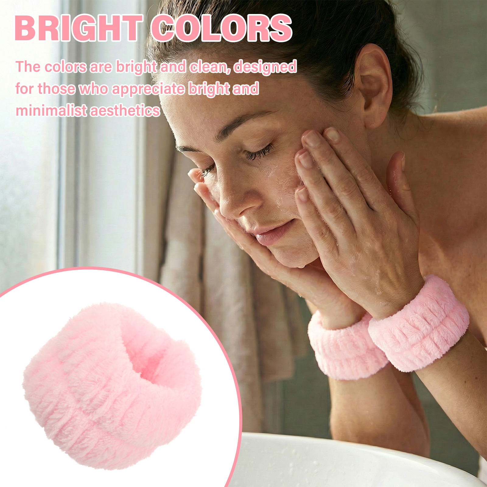 2Pcs Wrist Band Washing Face S - Spa Y Wellness avaliação e preço