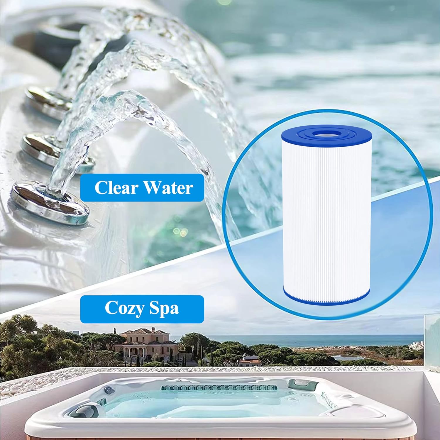 C-6430 Pool Spa Filter Cartrid - Spa & Wellness Zámeček Petrovice avaliação e preço