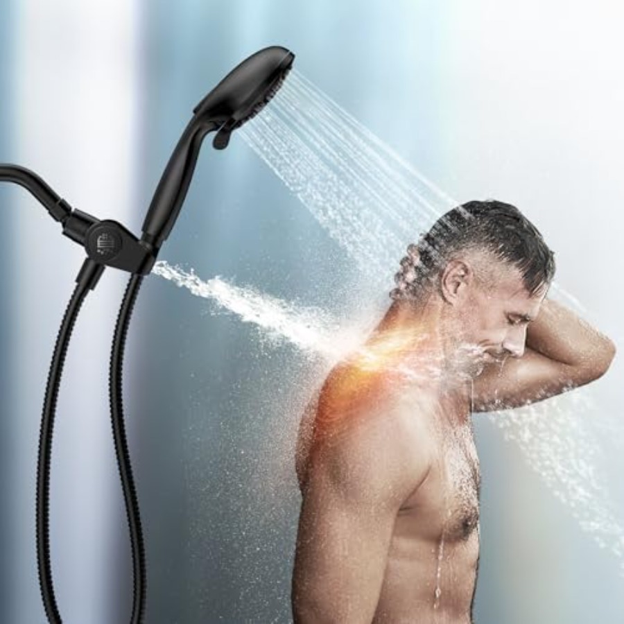Filtered Shower Head with Hand - Spa & Wellness Zámeček Petrovice avaliação e preço