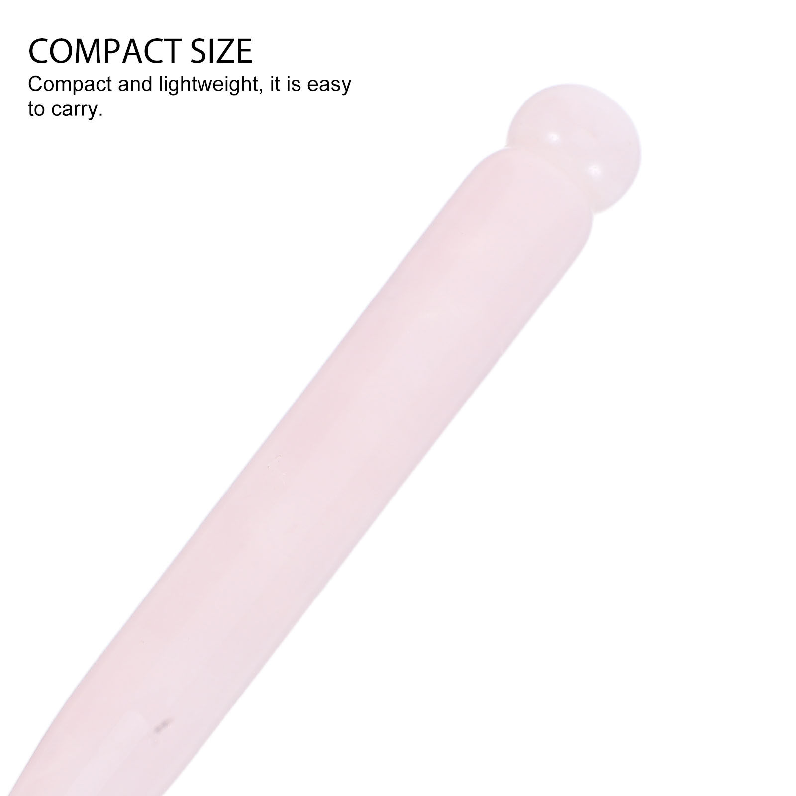 Rose Quartz Massage Stick Full - Gua Sha Tool Rose Quartz avaliação e preço