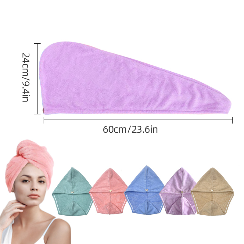 Microfiber Hair Towel Wrap for - Spa Y Wellness avaliação e preço