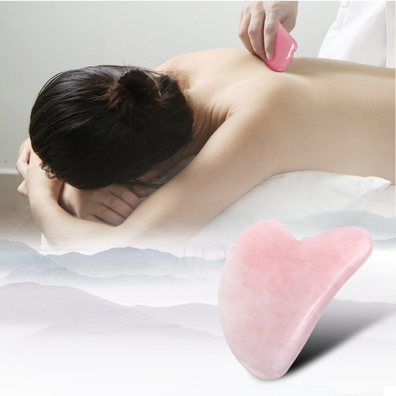 Natural Jade Gua sha Stone Boa - Gua Sha Tool Rose Quartz avaliação e preço
