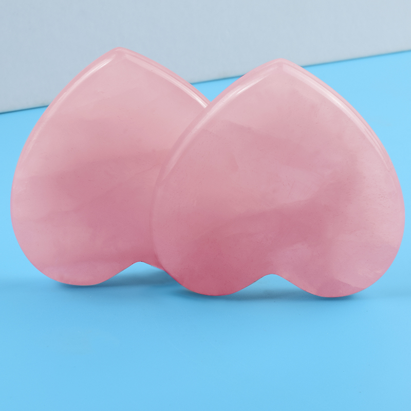 Rose Quartz Heart Shape Face C - Gua Sha Tool Rose Quartz avaliação e preço
